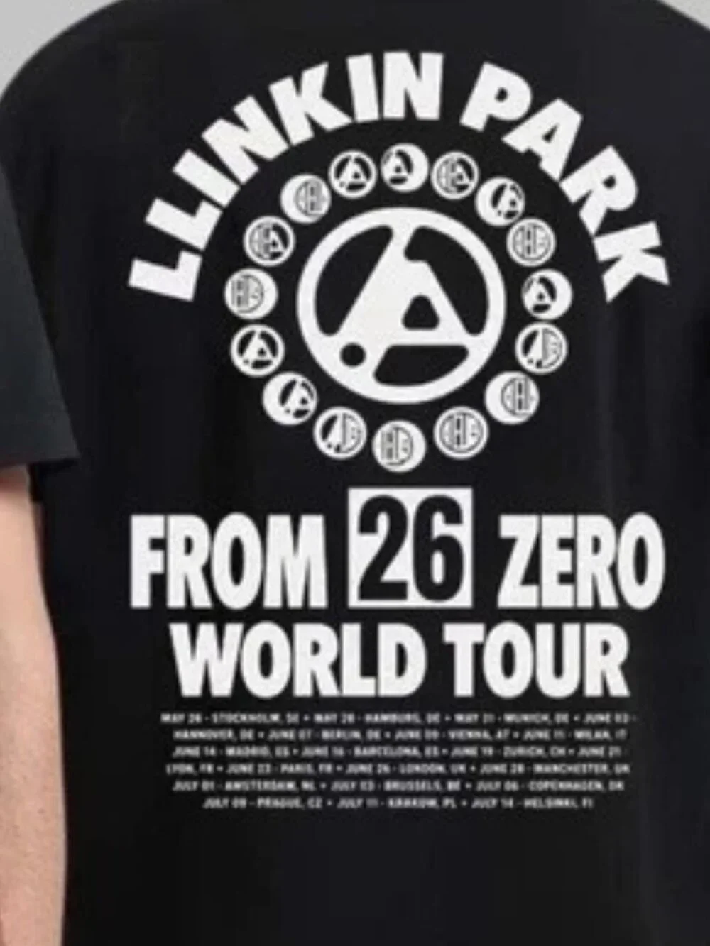 Linkin Park From Zero World Tour 2026 Graphic T-Shirt